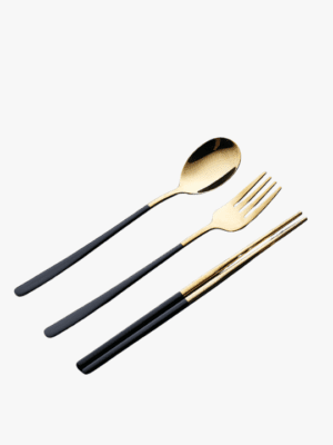 【客製化】304不鏽鋼雙色餐具